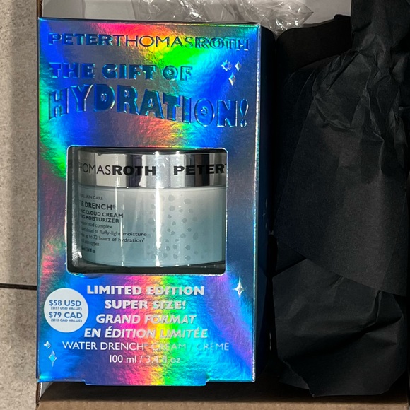 2X SIZE PTR Water Drench Hyaluronic Cloud Cream Hydrating Moisturizer 100ml - Picture 5 of 7